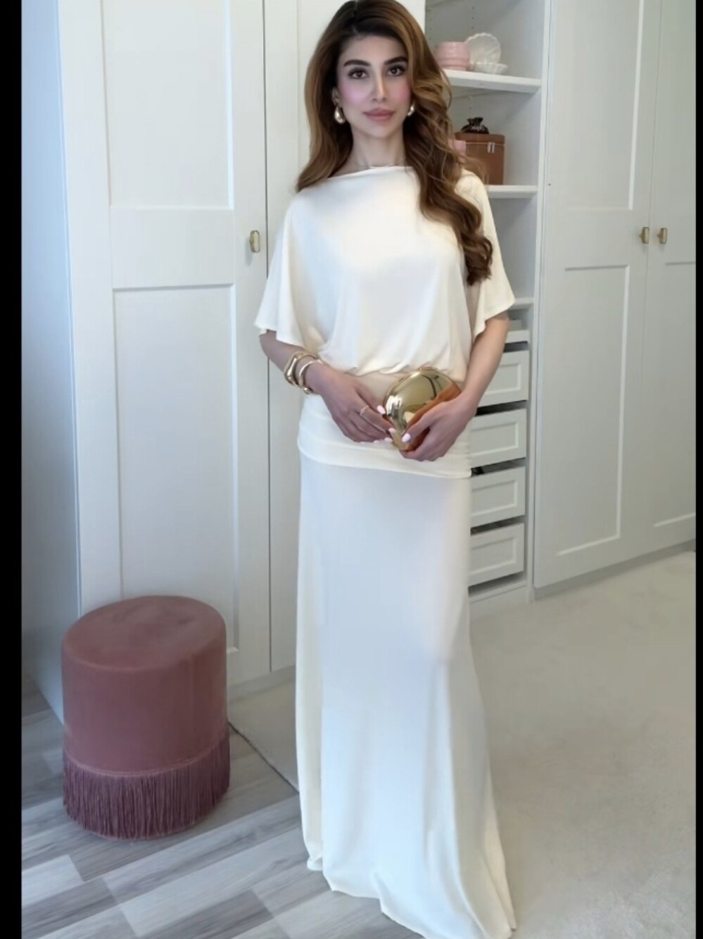 H&M Draped Maxi Long Dress - Picture 14 of 16